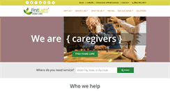Desktop Screenshot of firstlighthomecare.com